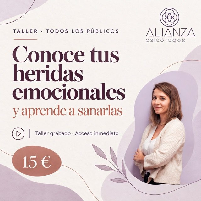Taller Conoce Tus Heridas Emocionales y Aprende Cómo Sanarlas